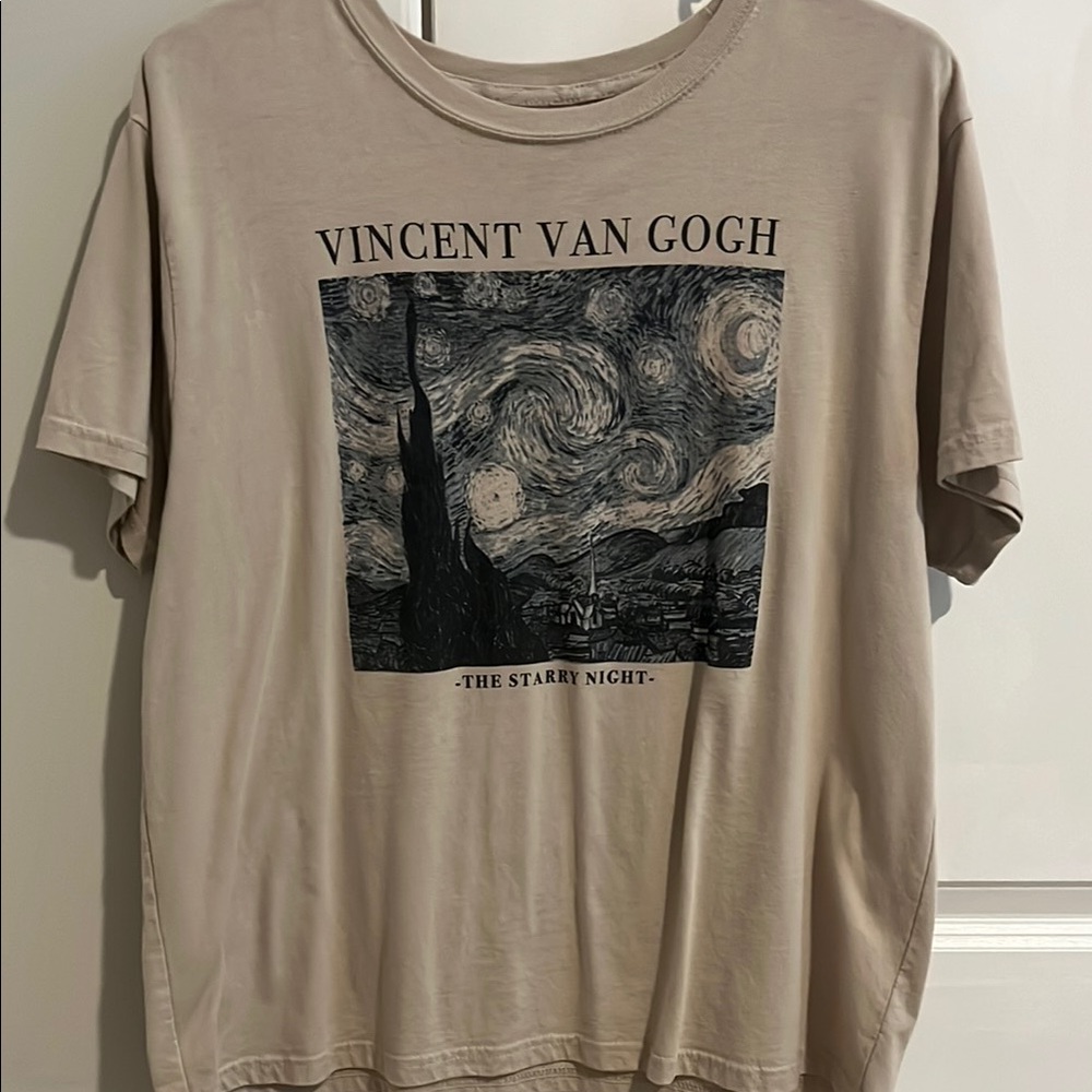 Beige 'Starry Night' Tee